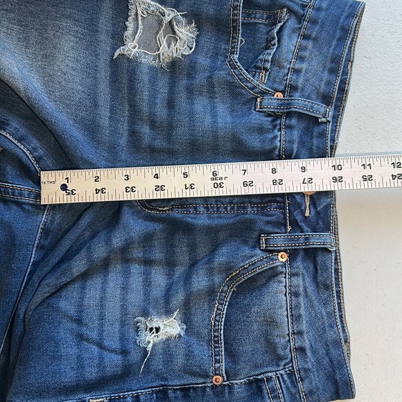 Royalty Dream Fit, High Rise, Ankle, Distressed Skinny Jeans, Size 4 - Picture 8 of 10